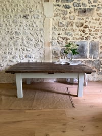 Image 4 of Table basse de ferme  - Meuble ancien restauré