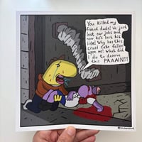 Image 1 of The Death of Pim - Digital Print [W/ Sticker Bundle]