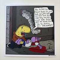Image 2 of The Death of Pim - Digital Print [W/ Sticker Bundle]