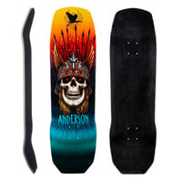 Image 2 of Andy Anderson Powell Peralta Flight Deck Skateboard 8.45"