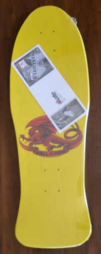 Image 2 of Steve Caballero POWELL PERALTA SKATEBOARD DECK STREET DRAGON Yellow Dip