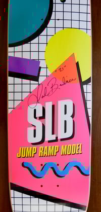 Image 4 of Sal Barbier Jump Ramp Prime Skateboard Deck Signed 