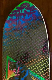 Image 4 of NATAS KAUPAS SKATEBOARD DECK - Santa Monica Airlines 80s deck