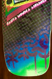 Image 5 of NATAS KAUPAS SKATEBOARD DECK - Santa Monica Airlines 80s deck