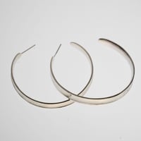 Image 2 of Avova Hoops (Sterling Silver)