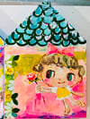 lil Flower House - original wood house 