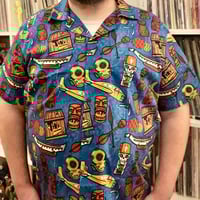 Image 3 of TIKI UNDERGROUND 100% Cotton Button-Up Short Sleeve Aloha Shirt