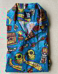 Image 7 of TIKI UNDERGROUND 100% Cotton Button-Up Short Sleeve Aloha Shirt