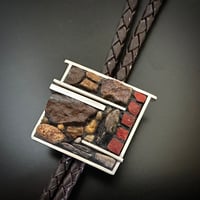Image 4 of Falling Rock Bolo Tie