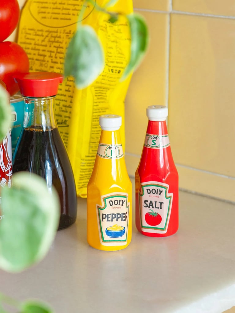 DUO DE SALIÈRE & POIVRIÈRE KETCHUP MOUTARDE Image 2