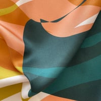Image 4 of 'BOX ELDER' SQUARE 100% SILK TWILL SCARF