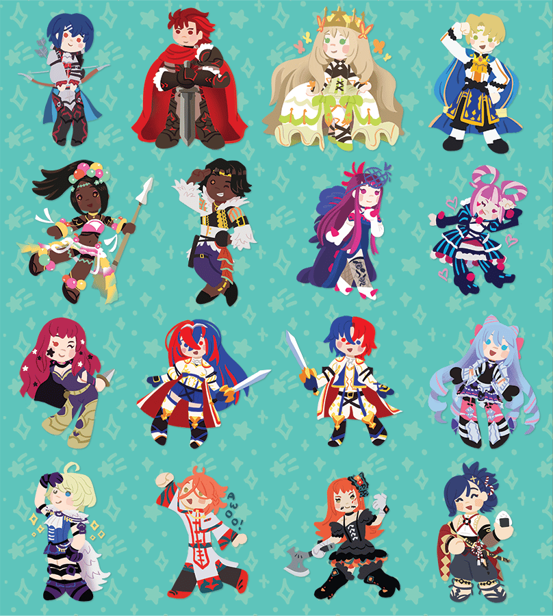 Image of FE Engage Charms PREORDERS END 5/17
