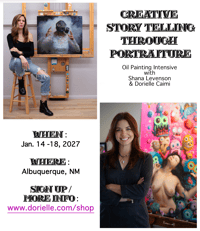Creative Story-Telling Through Portraiture: Oil Painting Intensive 