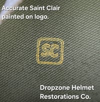 Image 10 of  Repro Saint Clair Airborne liner. Rayon Webbing.  Complete. 