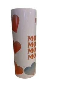 Image 1 of Mommy with Hearts Tumbler