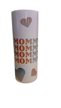 Image 3 of Mommy with Hearts Tumbler
