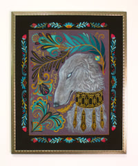 Image 1 of Tzar in brass frame
