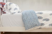 Image 4 of Blue Paisley Duvet 