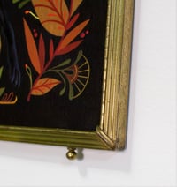 Image 3 of Premonition hand embelished in brass frame