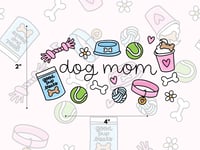 Dog Mom Sticker