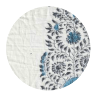 Image 3 of Blue Paisley Sheet