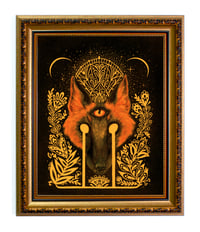 The Very Witching Hour in gold and black frame