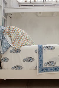 Image 7 of Blue Paisley Sheet