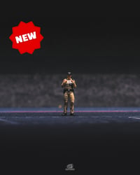 Image 1 of TEXAS STATE TROOPER - 1/64 SCALE FIGURE