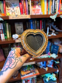 Image 2 of Real Preserved Web Heart Frame