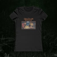 Image 1 of Women's Fav Tee - Vintage Mystery Book Print - The Obsidian Mirror