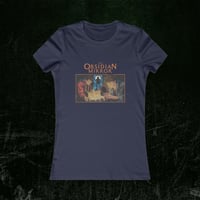 Image 2 of Women's Fav Tee - Vintage Mystery Book Print - The Obsidian Mirror