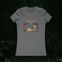 Image 3 of Women's Fav Tee - Vintage Mystery Book Print - The Obsidian Mirror
