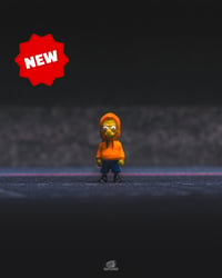 Image 1 of BART SIMPSON - 1/64 SCALE FIGURE