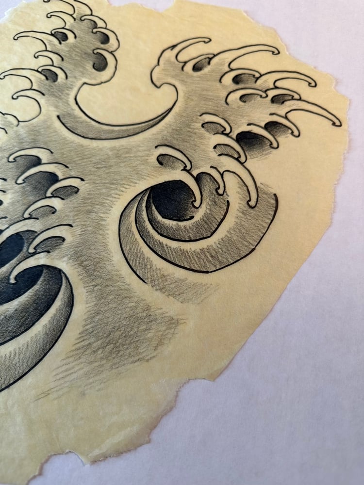Image of Rough water study 4. 2022