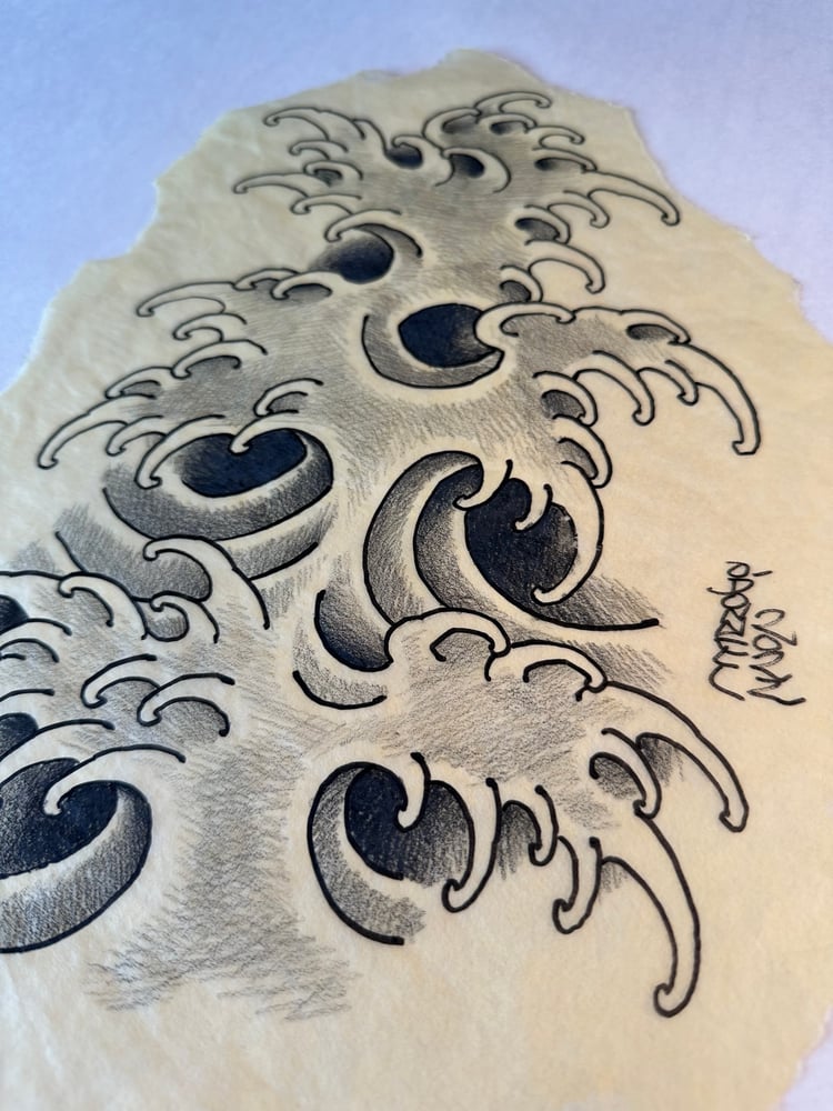 Image of Rough water study 5. 2022