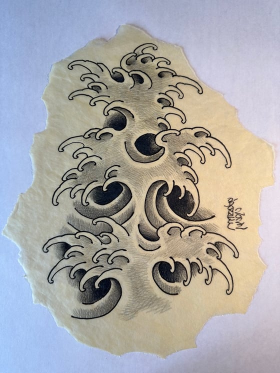 Image of Rough water study 5. 2022