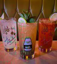 Image 1 of AT RANDOM Milwaukee 12 oz MCM Fireplace Cocktail Glass