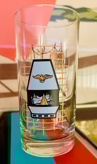 Image 3 of AT RANDOM Milwaukee 12 oz MCM Fireplace Cocktail Glass