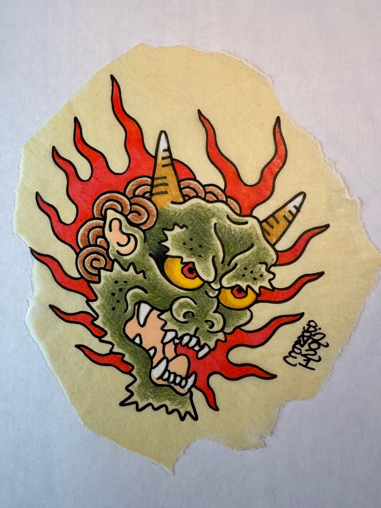 Image of Little green Oni 2021