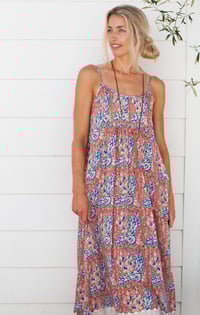 Image 6 of Amanda Dress Sienna Peacock