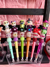 Image 2 of Nightmare Before Christmas Bling Beaded Pens – Handmade & Limited Edition