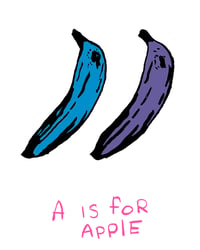 A Is For Apple 1 of 1 print 16x20