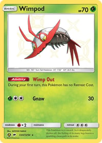 Wimpod - Hidden Fates: Shiny Vault - Near Mint
