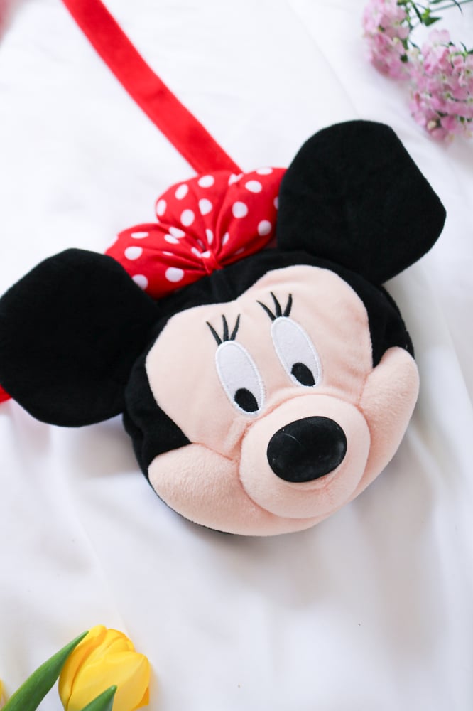 Image of Children's Minnie Mouse Plush Purse 