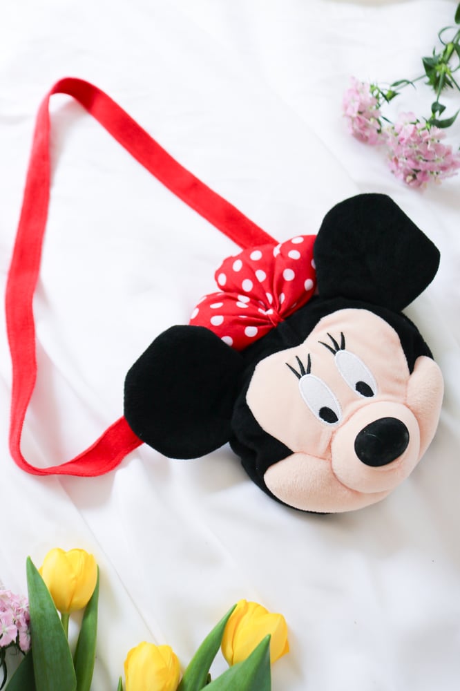 Image of Children's Minnie Mouse Plush Purse 