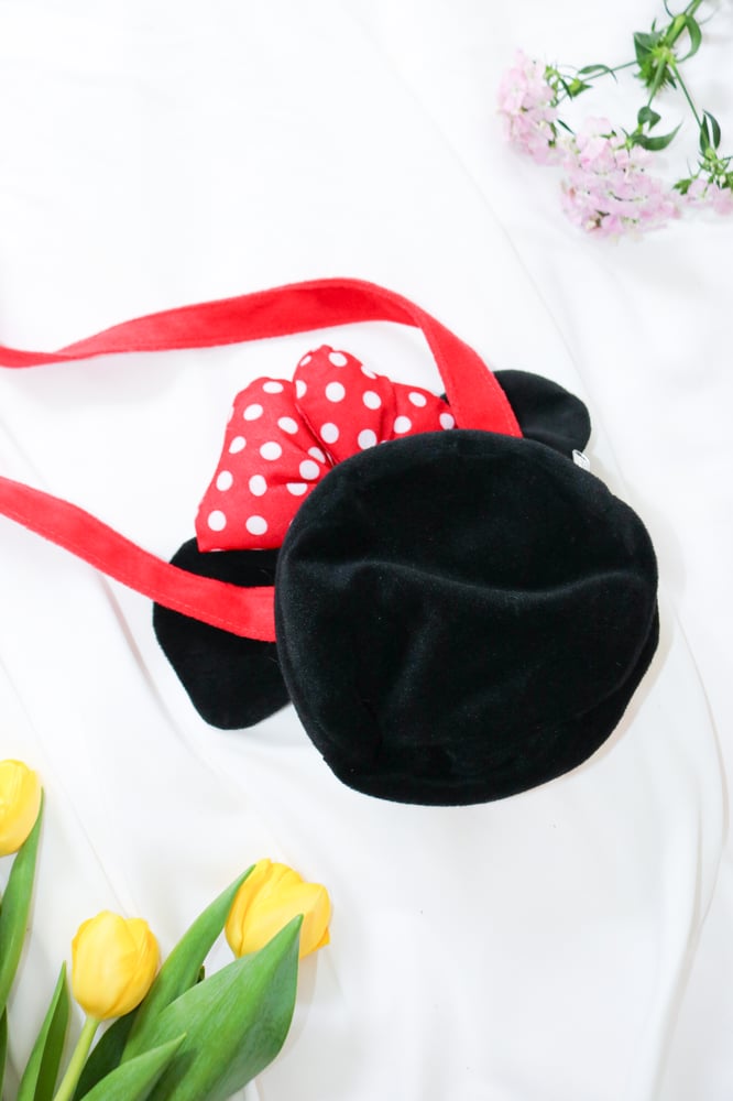 Image of Children's Minnie Mouse Plush Purse 