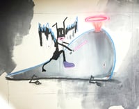 Fighting Monsters 1 of 1 print 