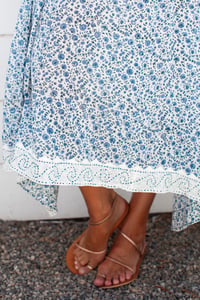 Image 5 of Amanda Dress Blue Small Multi