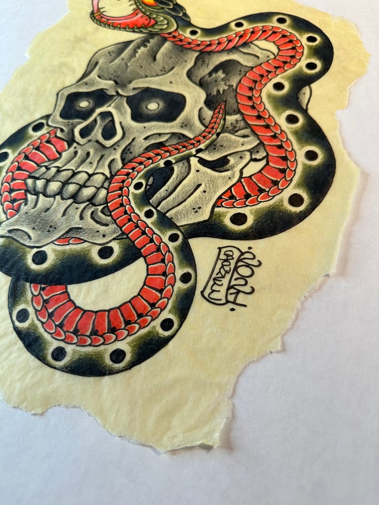 Image of Skull & snake 2021