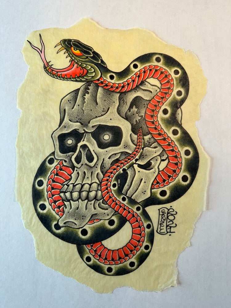 Image of Skull & snake 2021